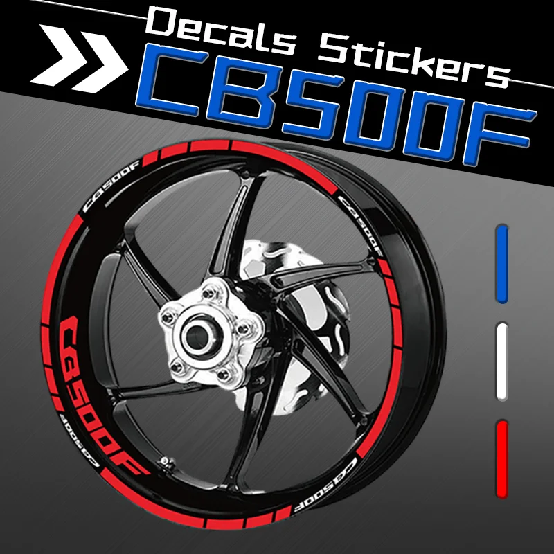 

2024 For Honda CB500F CB600F Hornet Motorcycle Waterproof Reflective Stickers Inner Rim Stripe Tapes Decals cb500f cb600f hornet