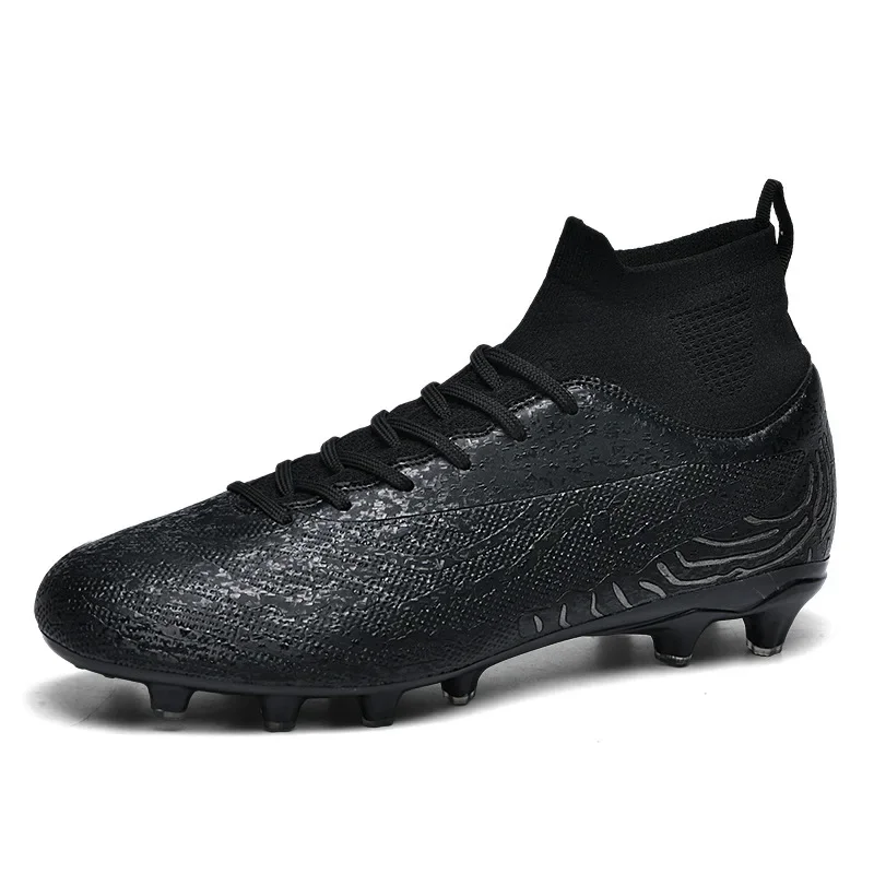 2026 Men Sport Soccer Shoes Training Boys Football Boots Outdoor Adult Long Spikes Non Slip Cleats Breathable Match Comfortable