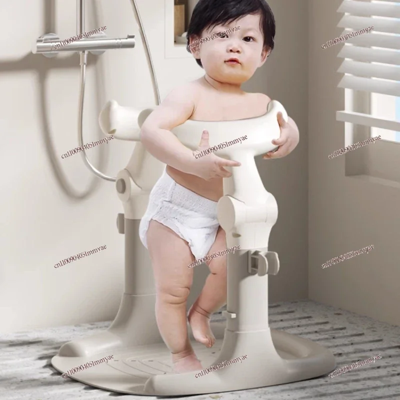 

Baby standing bath baby standing bath washing butt butt children bath table infant auxiliary table