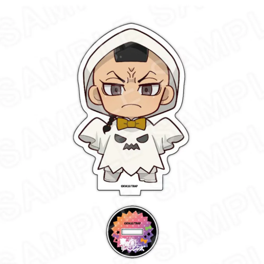 Tokyo Revengers Halloween Ghost Takemichi Mikey Draken 10CM Acrylic Stand Keychain Anime Stand Home Table Decor Desktop Display