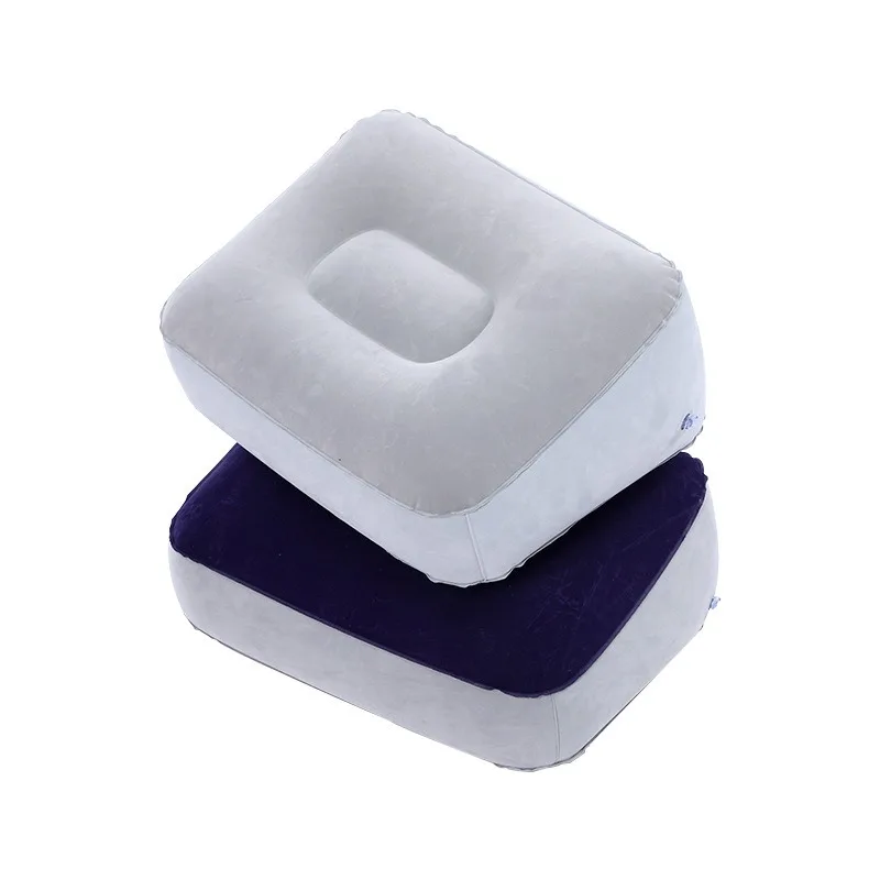

Portable Inflatable Foot Rest Pillow Cushion PVC Air Travel Office Home Leg Up Footrest Relaxing Feet Tool