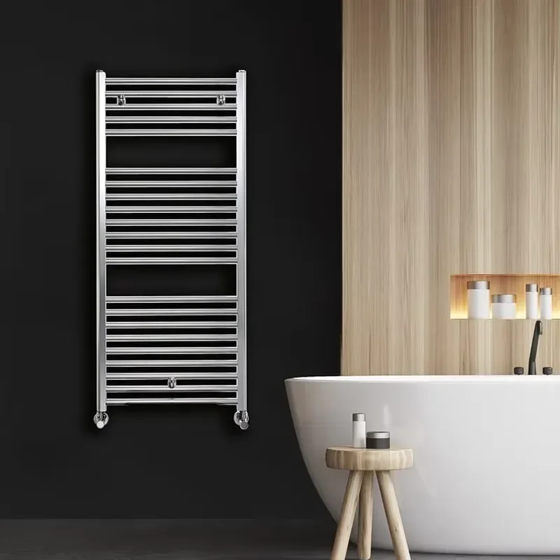 Silent-operated towel heater, towel heater for laundry room