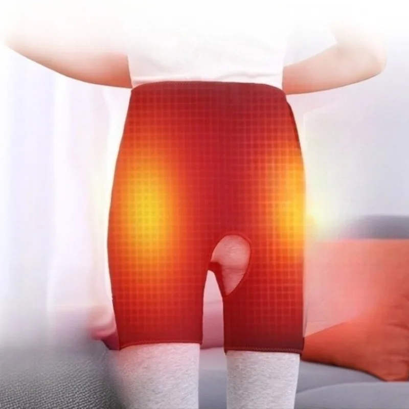 Heated Hip Pad Relieves Sciatica Pain Promotes Blood Circulation Ideal for Seniors in Winter Hip Leg Massage Protector Hip Brace
