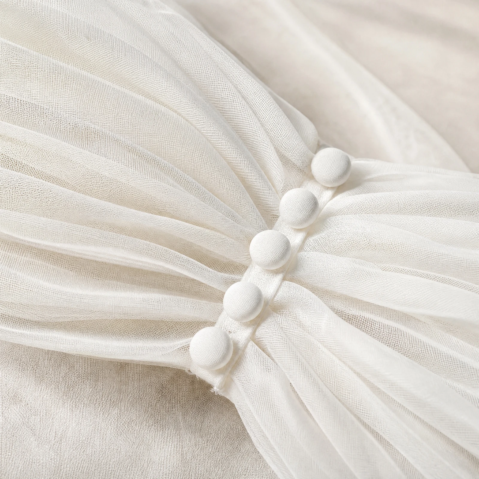 Bridal Shoulder Wrap Button-Front Translucent Mesh Bridal Wrap Shoulder Shawl Breathable Accessory Lightweight for Brides