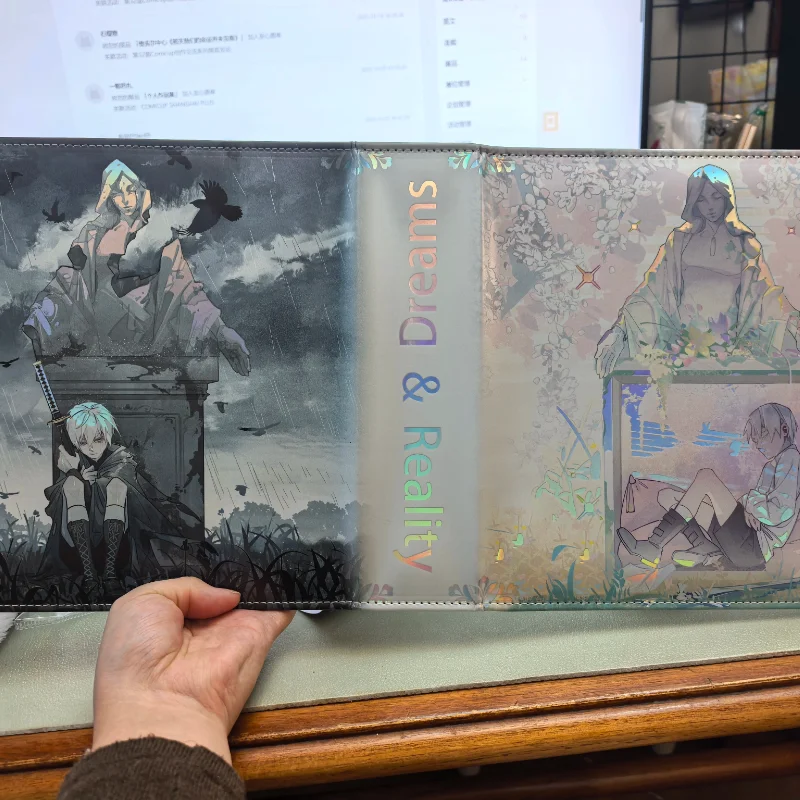 Álbum de Tarjetas Coleccionables A5 de Devil May Cry con Personajes como Nero, Vergil y Dante, Ideal para Regalo de Halloween o Cumpleaños para Fans del Anime