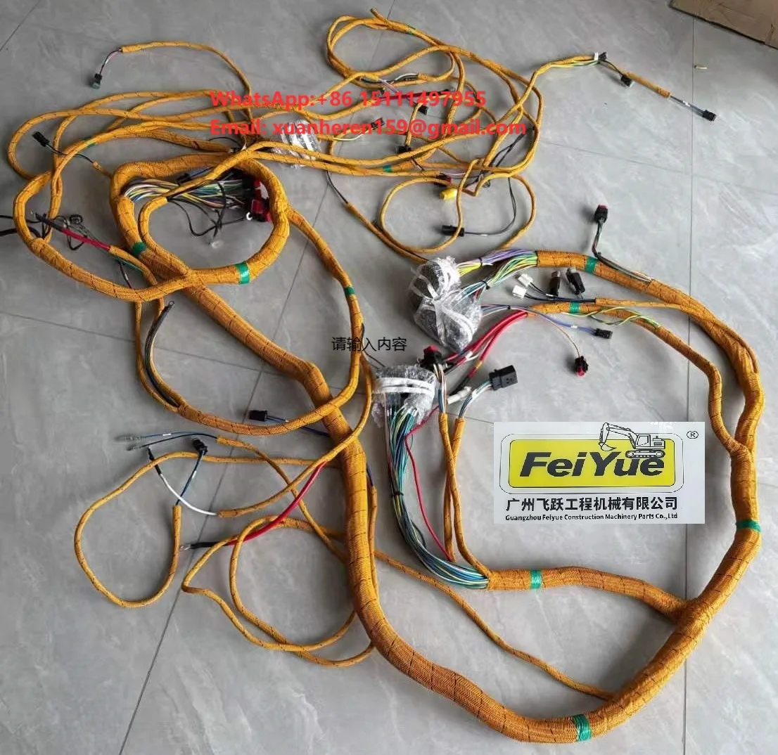 CAT 320D 320DL 323D 323DL Chassis Wiring Harness 291-7590 2917590 for C6.4 Engine Wire Harness Construction Machinery Parts