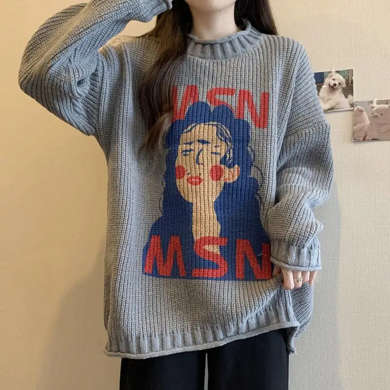 Korea Sweater Pullover Oversized Martine Rose Sweater Men Women 1:1 Best Quality Patter Vintage Knitted Pullovers