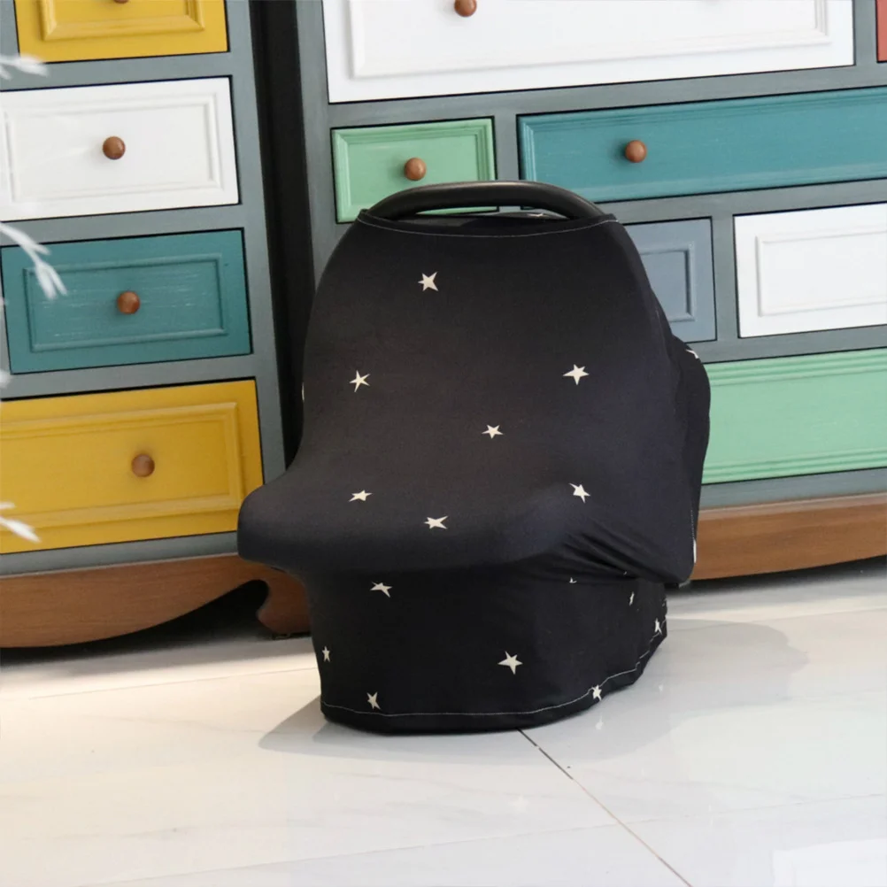 غطاء رضاعة الطفل على شكل نجمة السماء، وشاح خفيف الوزن قابل للتنفس، غطاء لعربة الأطفال الرضع، درع الخصوصية #2