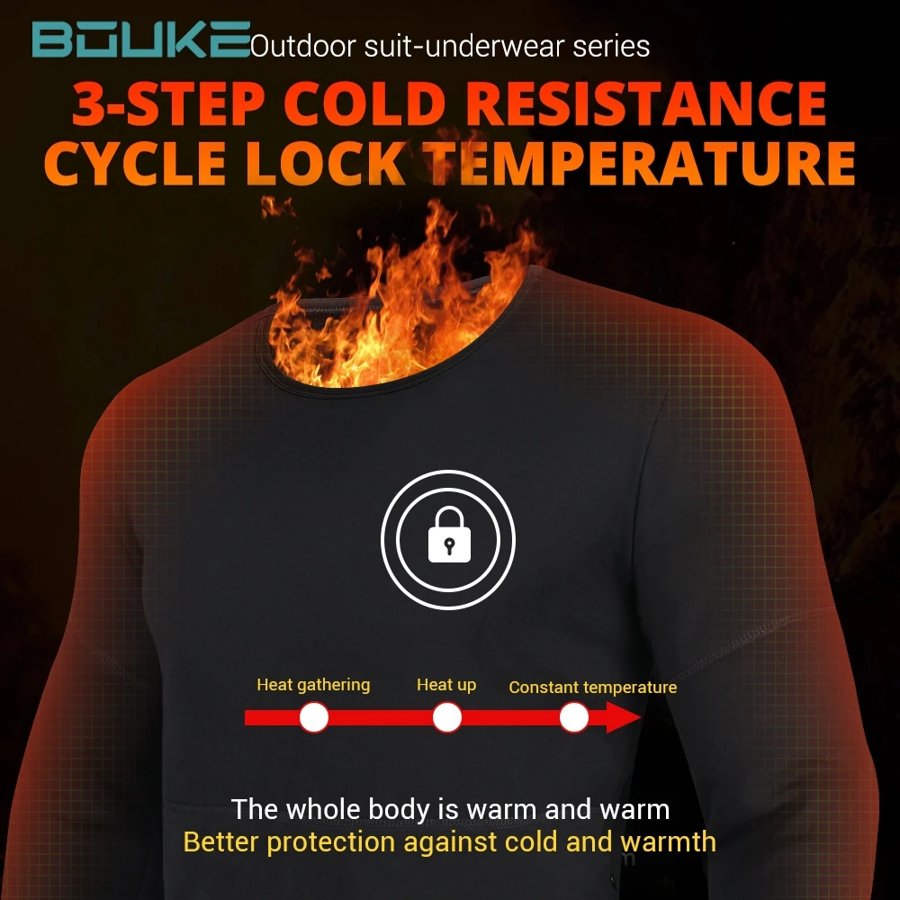 28 Area Heated Thermal Underwear Self-heating Jackets Heated Thermal Underwear Men USB Electric Heated Ski Clothing