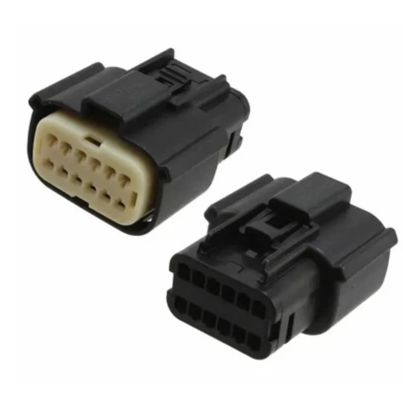 334721206,MX150 Mat-Sealed Female Connector Assembly,12P,PCB Header Connector,Waterproof Plastic Housing,334721201