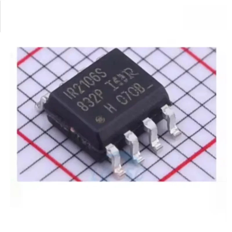 10PCS IR2106S IR Half-Bridge Gate Driver 600V 200mA SOP-8 SMD Chip