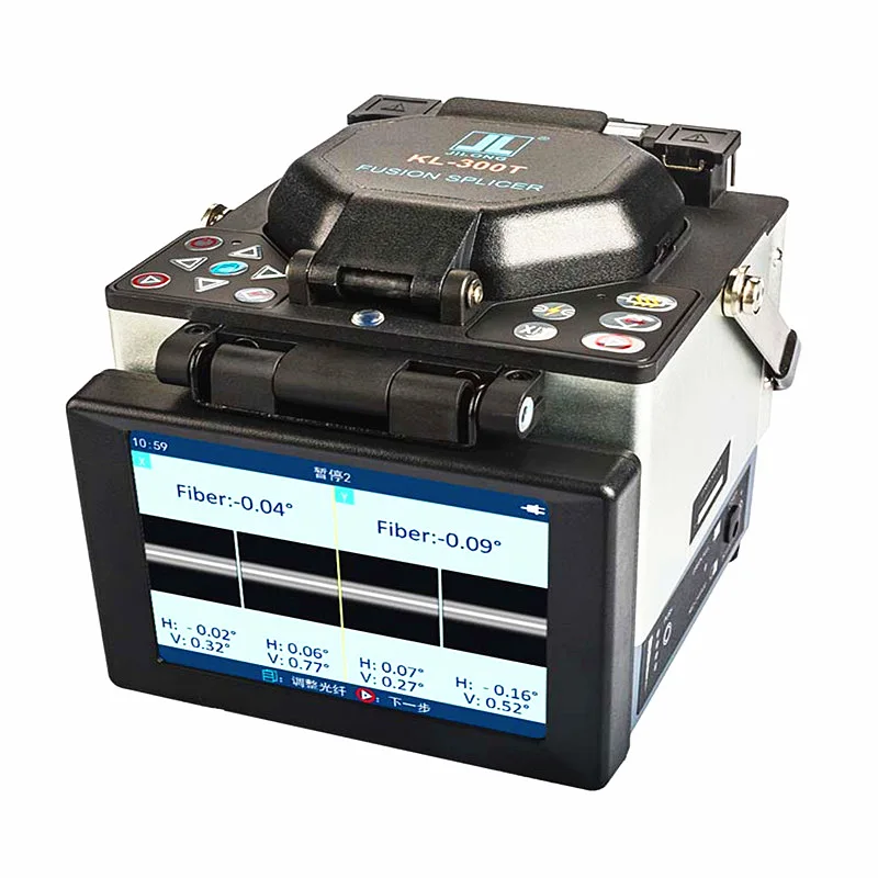 Jilong KL-300T Optical Fiber Fusion Splicer High Precision Multifunctional Optical Fiber Fusion Splicing Machine