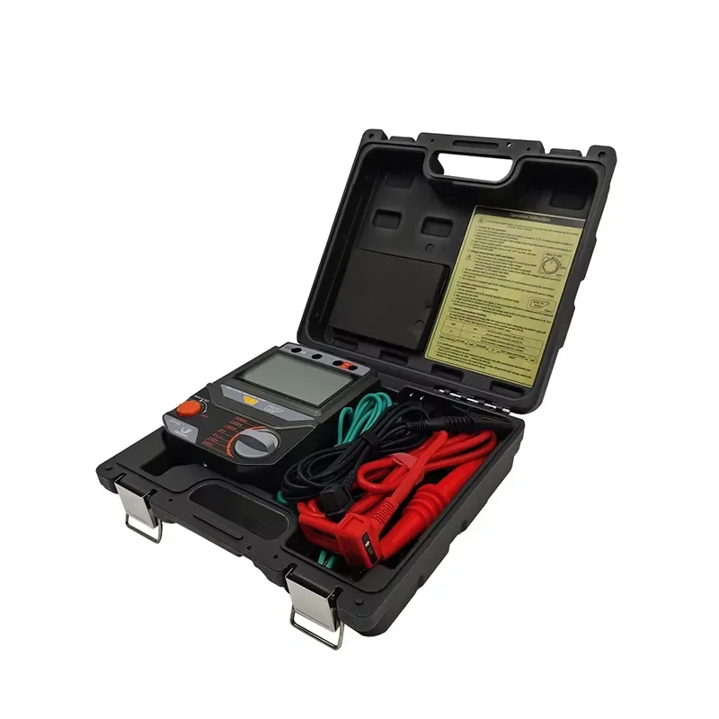 D1103 5kV Insulation Resistance Tester 250V 5000V PI DAR 1.4kg Auto Discharge Insulation Resistance Tester for Substation