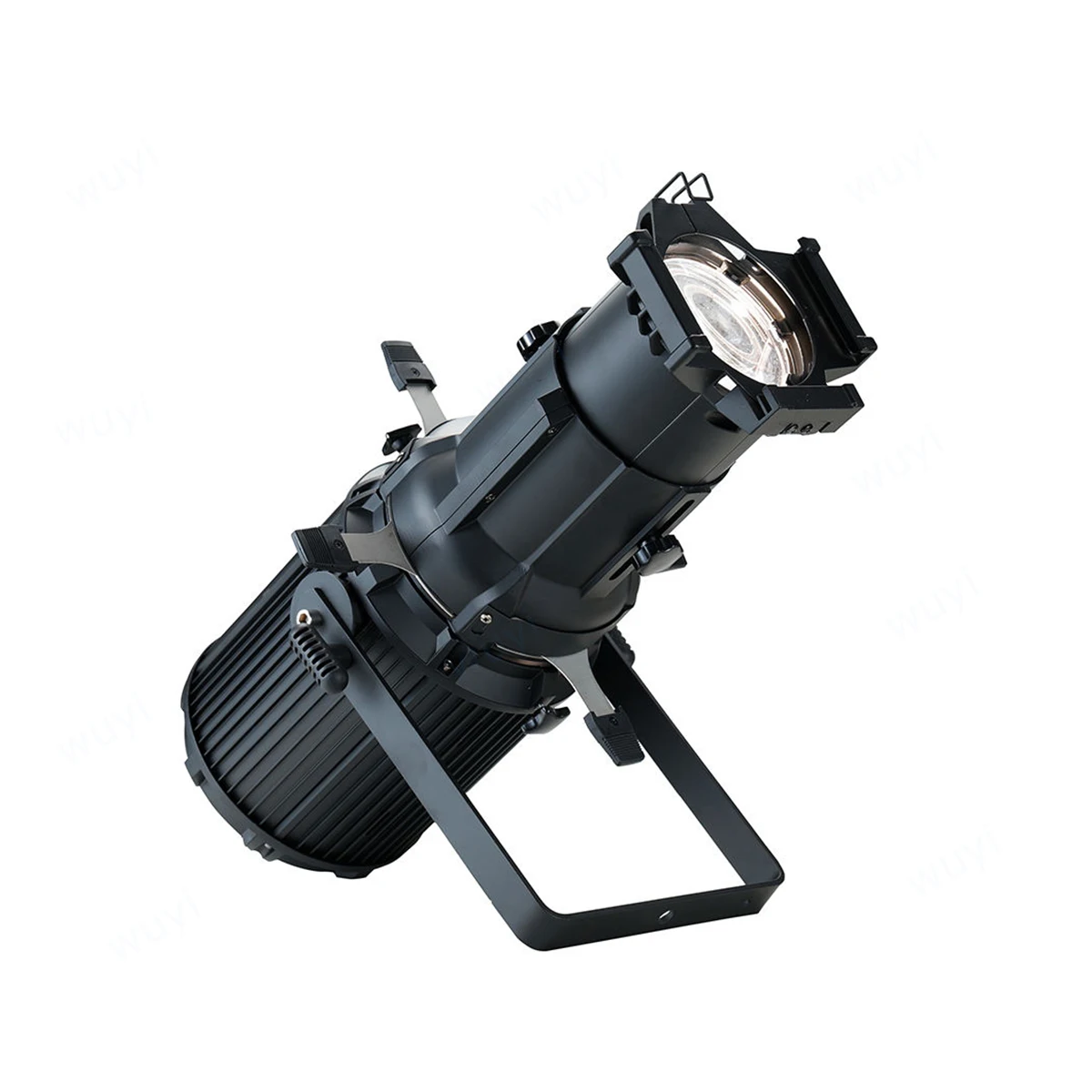 150W Ellipsoidal Professional Leko Profile Spotlight COB Warm Cool White RGBW LED 19 26 36 Fixed Degree Cast Aluminum Housing