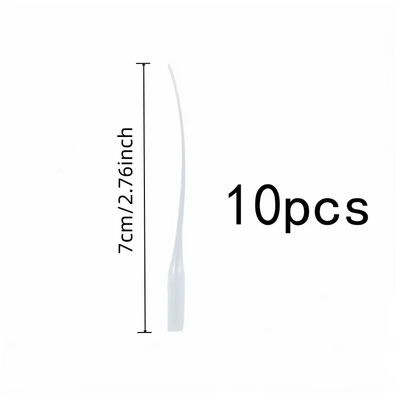 10 pcs Dispensing Droppers, Ultra Fine Pointed Tip and Leak Proof Design, ideal for Lab Micro Dispensing