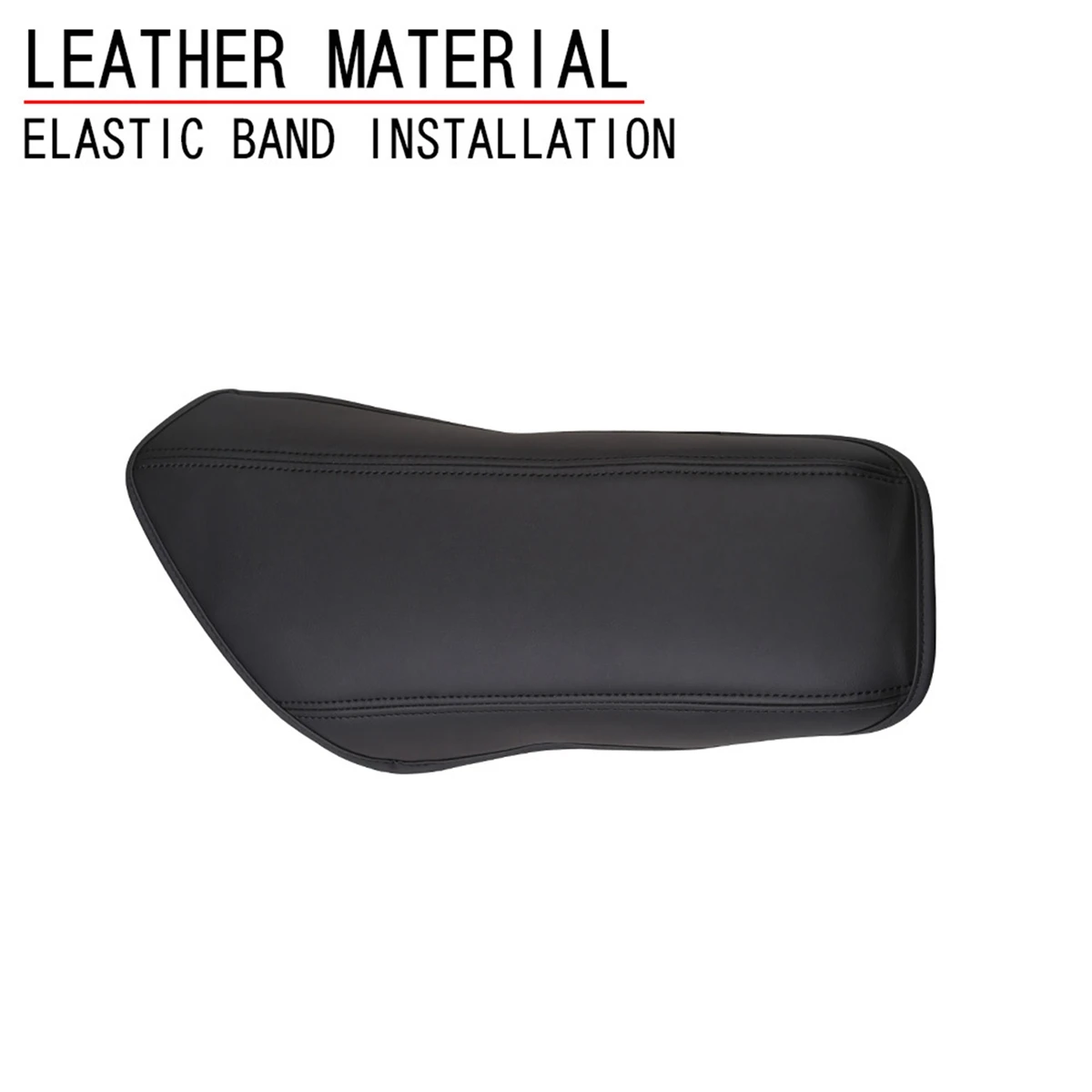 

AEA6-Car Console Armrest Panel Pad Cover Thicken Microfiber Leather Protective Trim For Nissan Note E13 2022