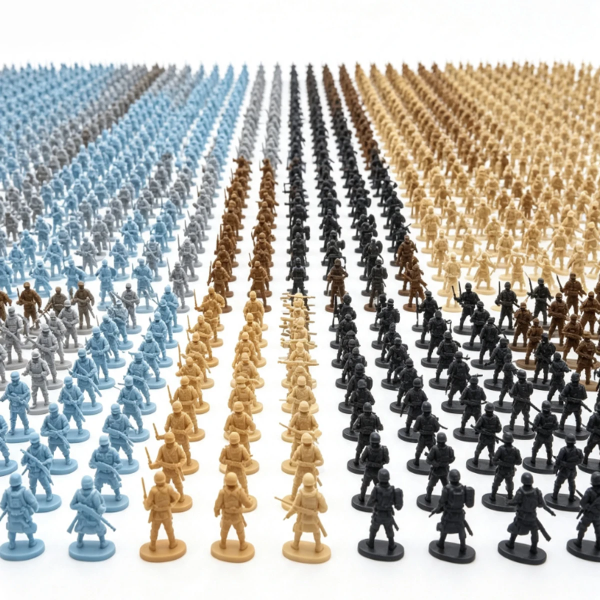 24Pcs Mini Medieval Warrior Figurines in Mixed Styles, Versatile Models for Diorama Crafting, Great Enthusiasts ZSY