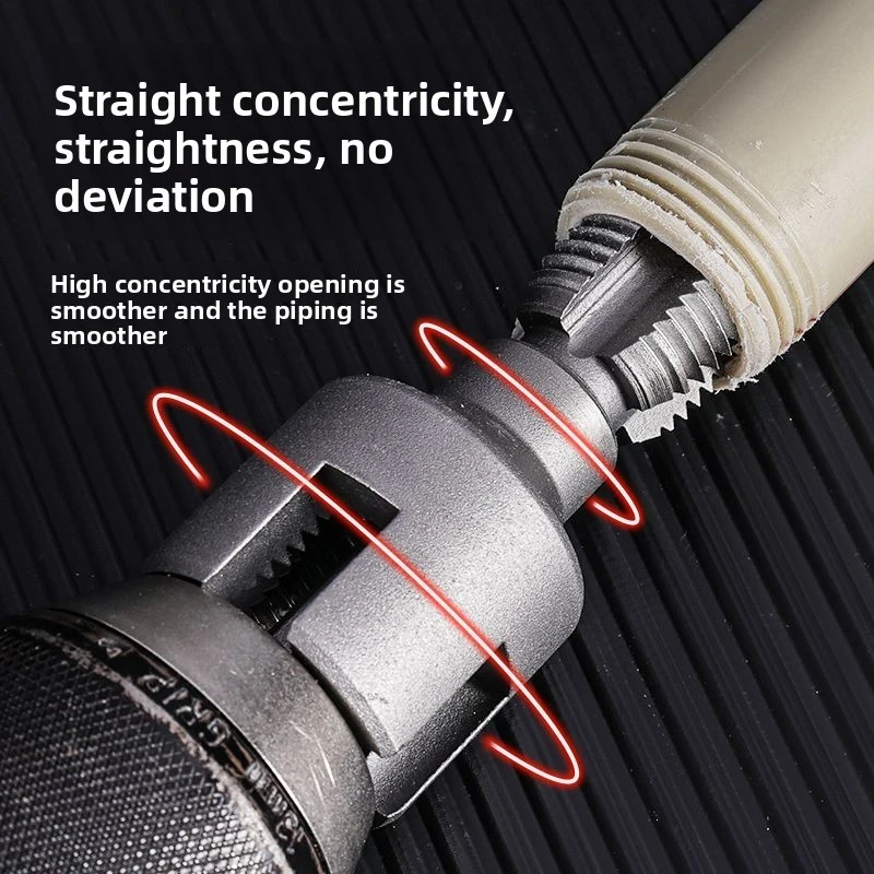 Thickened Water Pipe Inner Hole Wire Opener 4/6 Water Pipe Upgrade Tap Die Internal and External Thread Tapping Threading Tool