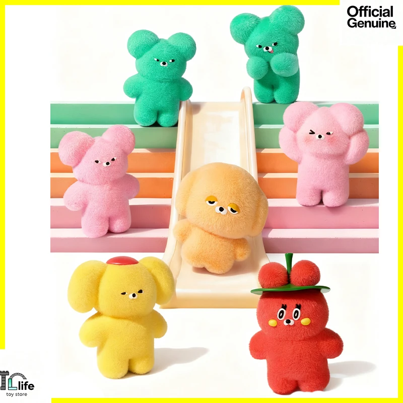 WASABI BEAR Carry Me with You serie caja ciega muñeca Kawaii colgante caja misteriosa sorpresa figuras de Anime sorpresa juguetes de moda regalo