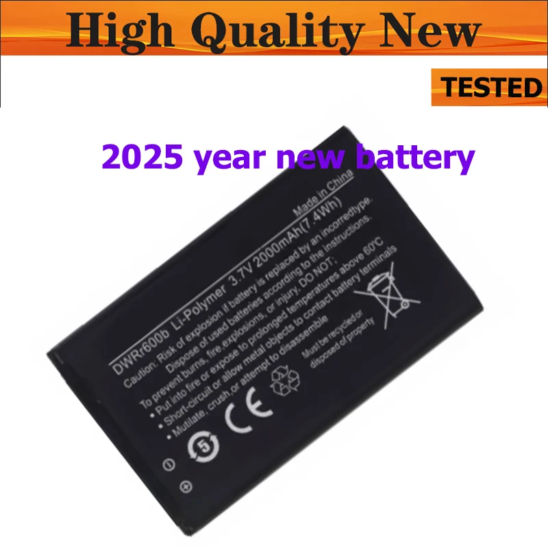 New Original for NUBIA WD660 6BT-R600A-0006 battery 2000mAh BM600 Rechargeable  Bateria
