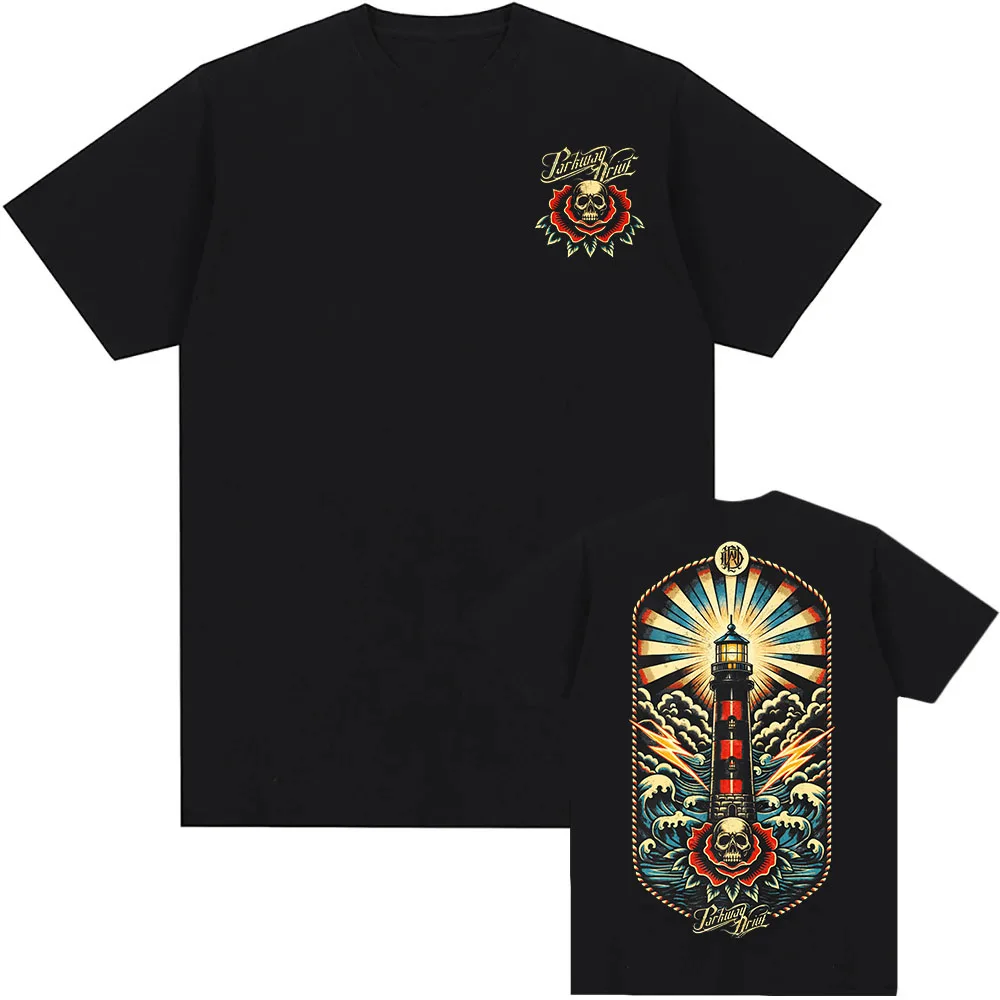 Parkway Drive VTU 5 Year Anniversary T-Shirt SkeletonVintageGraphic Printing Tshirts Cotton Short Sleeve Fashion Male T Shirt