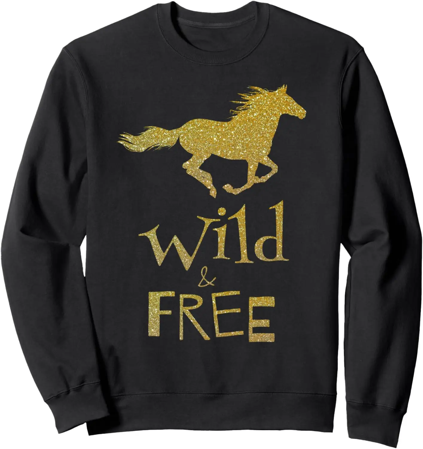 Wild and Free Horse Rider Sweatshirt