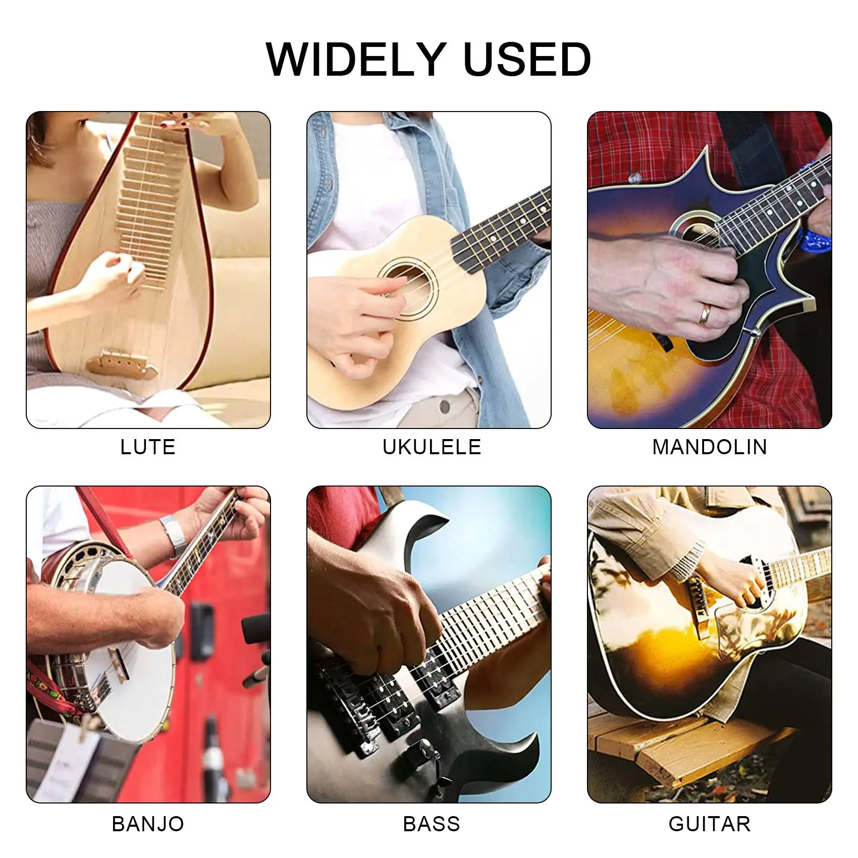 Nouveau 26 pièces Kit d'outils d'entretien de réparation de guitare, Kit d'outils de nettoyage d'entretien de guitare pour guitare ukulélé basse mandoline Banjo