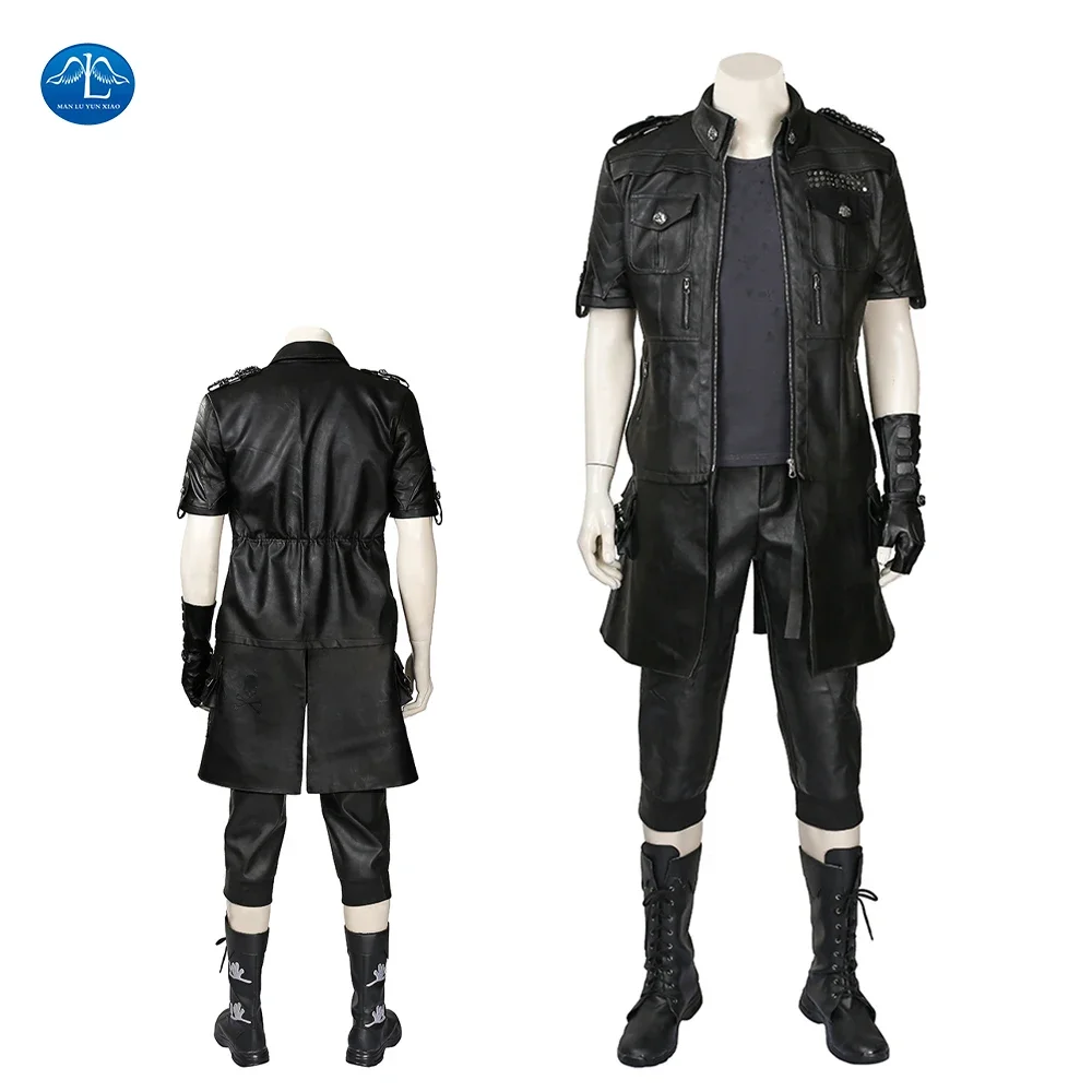 

ManLuYunXiao Game Final Fantasy XV Cosplay Noctis Lucis Caelum Cosplay Costume Men Anime Prince Game Outfit Black Halloween