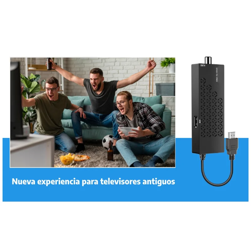 B04B-TDT HD-декодер TDT HD-совместимый тюнер DVB T2 H265 HD-декодер TDT HD Euroconnector Full HD 1080P для Wi-Fi EU PLUG