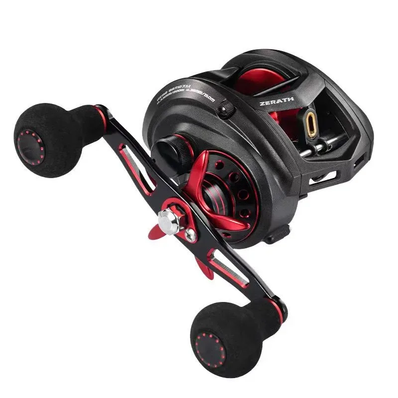 

5000 Line capacity Aluminium alloy main frame 13 kg of fishing power Wide-body large Casting Fishing Reel
