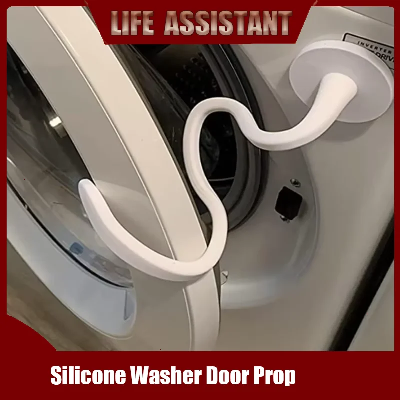 Silicone Washer Door Prop Magnetic Washing Machine Door Holder Keep Washer Door Open Drying Machine For Home