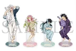 Anime Demon Slayer Kamado Tanjirou Agatsuma Zenitsu Kamado Nezuko Acrylic Stand Figure Model Plate Cosplay Desktop Decor