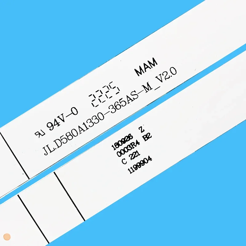 Новый (A + B) 10 шт./лот 1100 мм (5 + 5)10 светодиодов 3 В для телевизора 58 дюймов H58A6100 H58AE6000 H58AE6100UK JL.D580A1330-365AS-M-V2.0