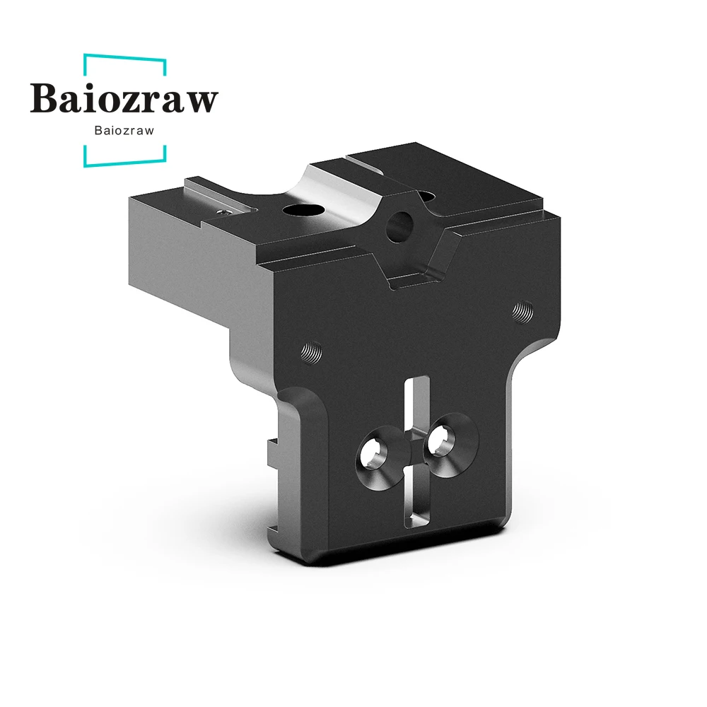 

Baiozraw V0.2 3D Printer Upgrade Metal Direct Drive X Carriage for Mini Afterburner Dragon Hotend for Voron0.2 Voron0 3D Printer