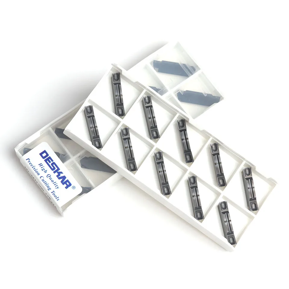10 Chiếc MGMN300-DR MGMN400-DR LDA DESKAR Chính Hãng CNC Làm Khe Dụng Cụ Xoay Carbide Lắp Máy Tiện Dụng Cụ Dụng Cụ