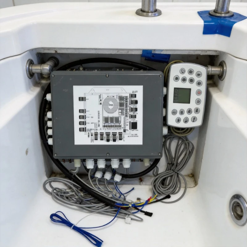 

High Quality Whirlpool Tub Multi-Function Spa Control Panel with Electronic Box