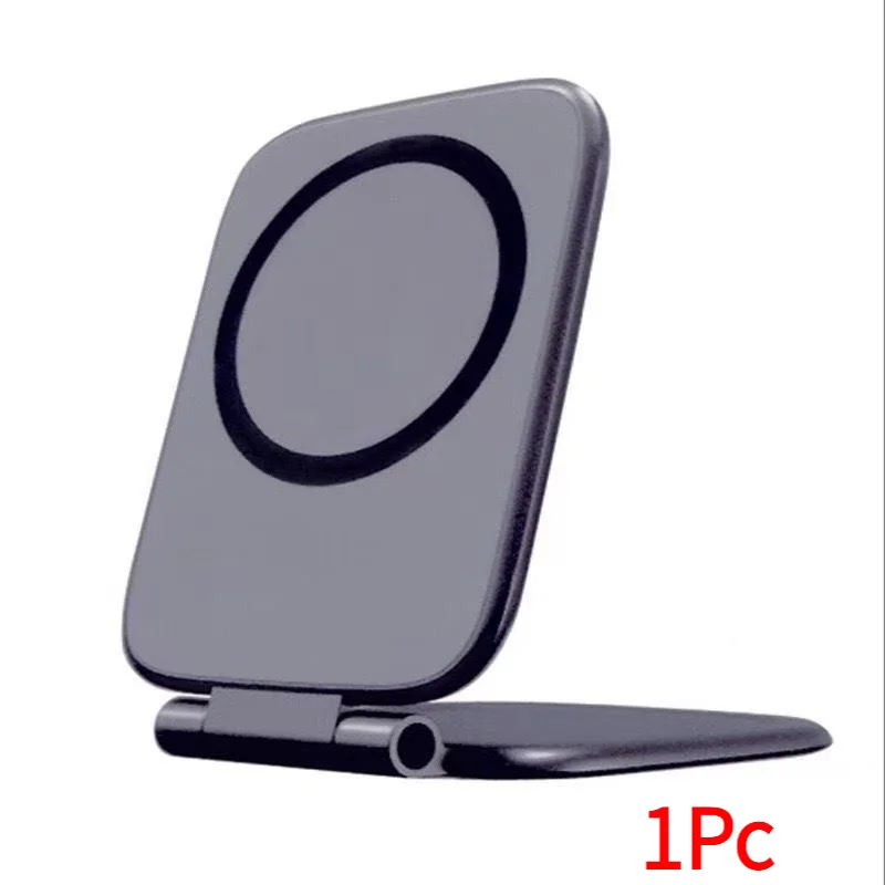 1Pc Foldable Portable Mount Magnetic Car Cell Phones Bracket Ultra-thin Magnetic Phone Holder Vehicle GPS Universal Stand‘