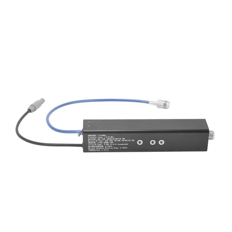 Y44A Auto Antenna Tuner UATU-100, 1.8-54 MHz Shortwave Antenna Tuner for YAESU, 100W SSB 50W CW Radio Antenna Tuner