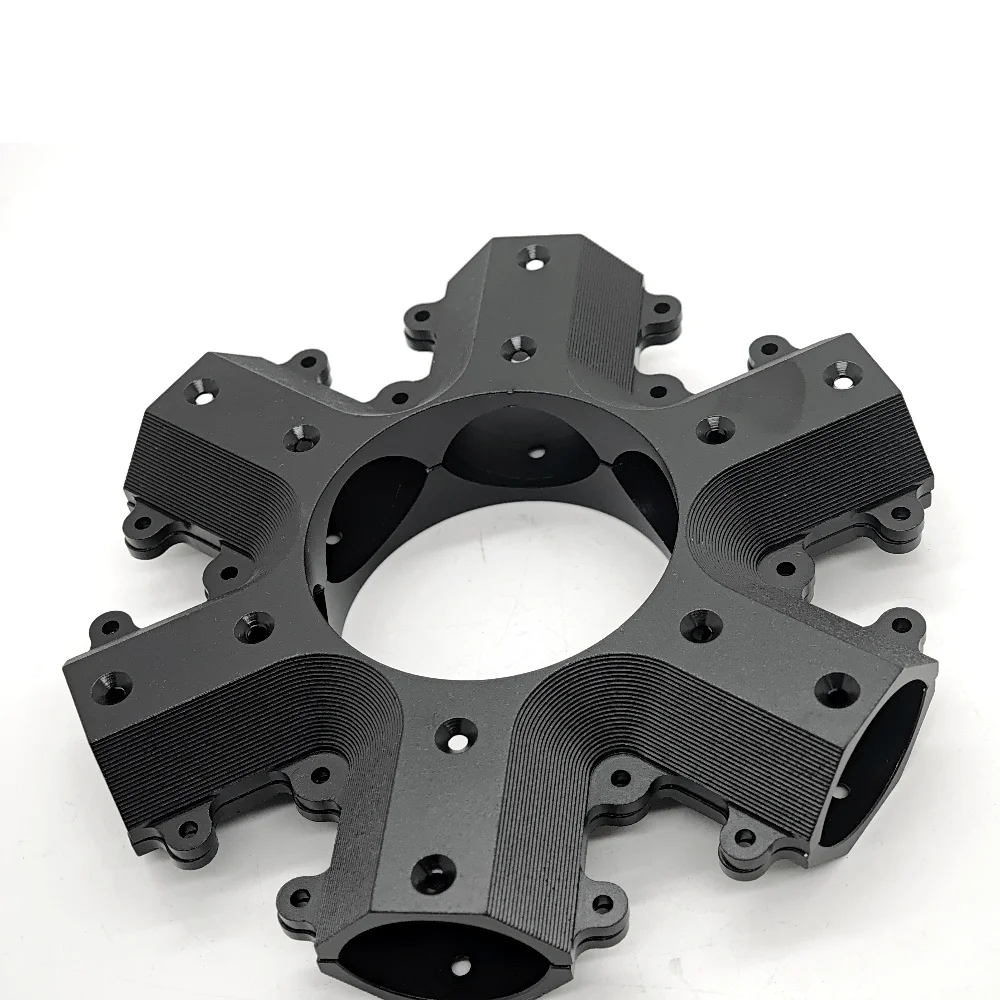 1pc of aluminum alloy integrated dual motor/motor seat motor seat 35mm quad six eight axis drone accessories