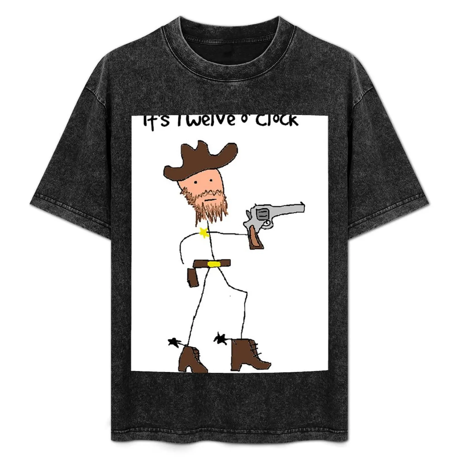 

It's High Noon T-Shirt High Elasticity Sports Tee Shirt