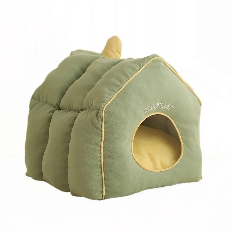 

Cat Nest Winter Warm Closed Pet Supplies Dog Nest Winter Cat Sleeping Bag Cat House Autumn/Winter Cat House