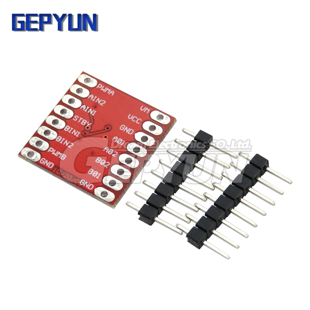 DRV8833 DC Motor Drive Board Module TB6612 Dual Motor Driver board module 1A TB6612FNG L298N for arduino Microcontroller Better