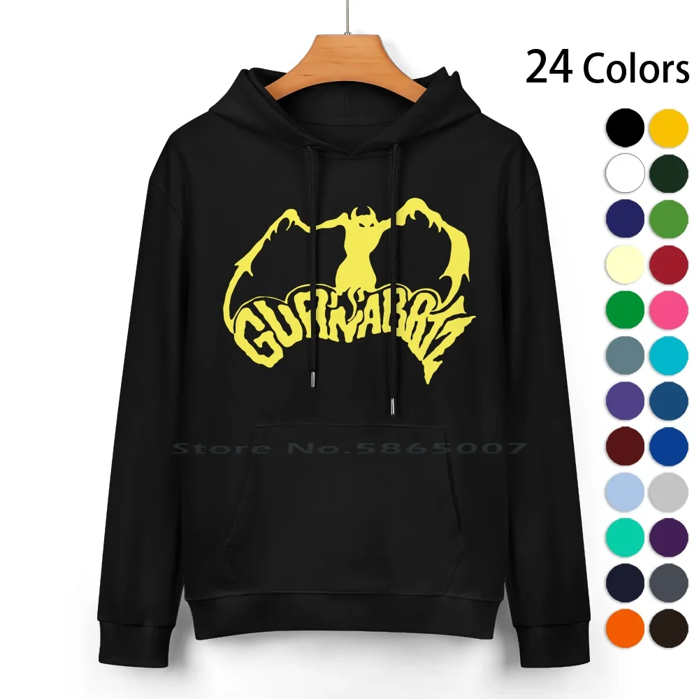 Guana Batz Pure Cotton Hoodie Sweater 24 Colors Vintage Metal Band Psychobilly Guanabatz Guana Batz 100% Cotton Hooded