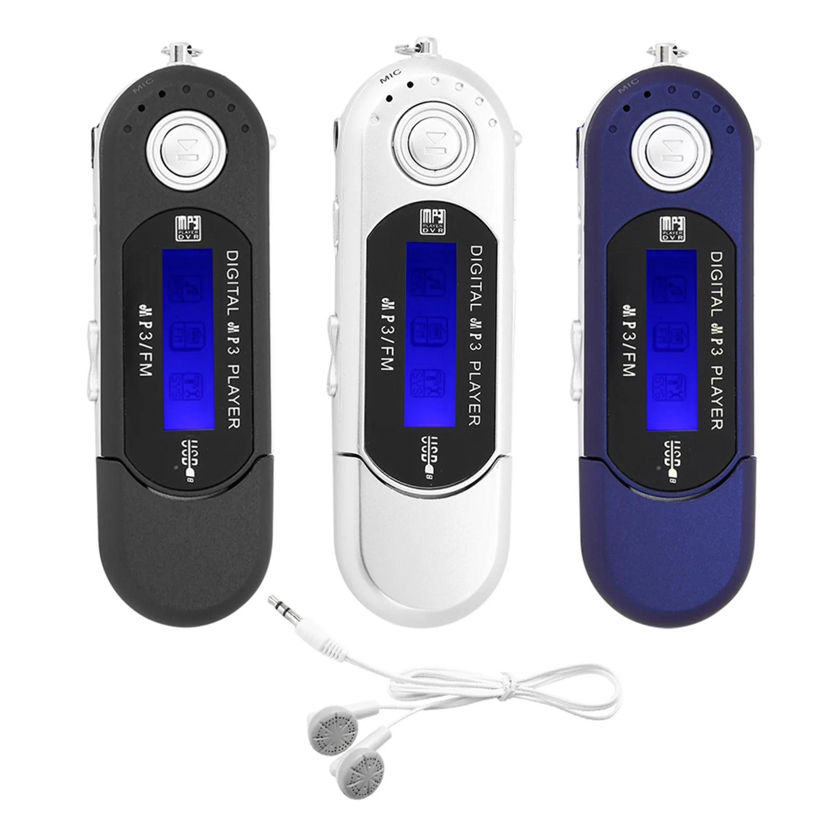 مشغل موسيقى محمول مشغل موسيقى رقمي مع شاشة LCD USB MP3 مشغل موسيقى رقمي مدرسة صنعة جيدة للمنزل #1