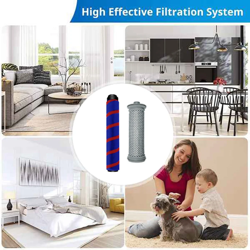 人気のローラーブラシプレ Hepa フィルター Tineco A10/A11 Hero A10/A11 Master Tineco PURE ONE S11/S12 コードレス掃除機部品用