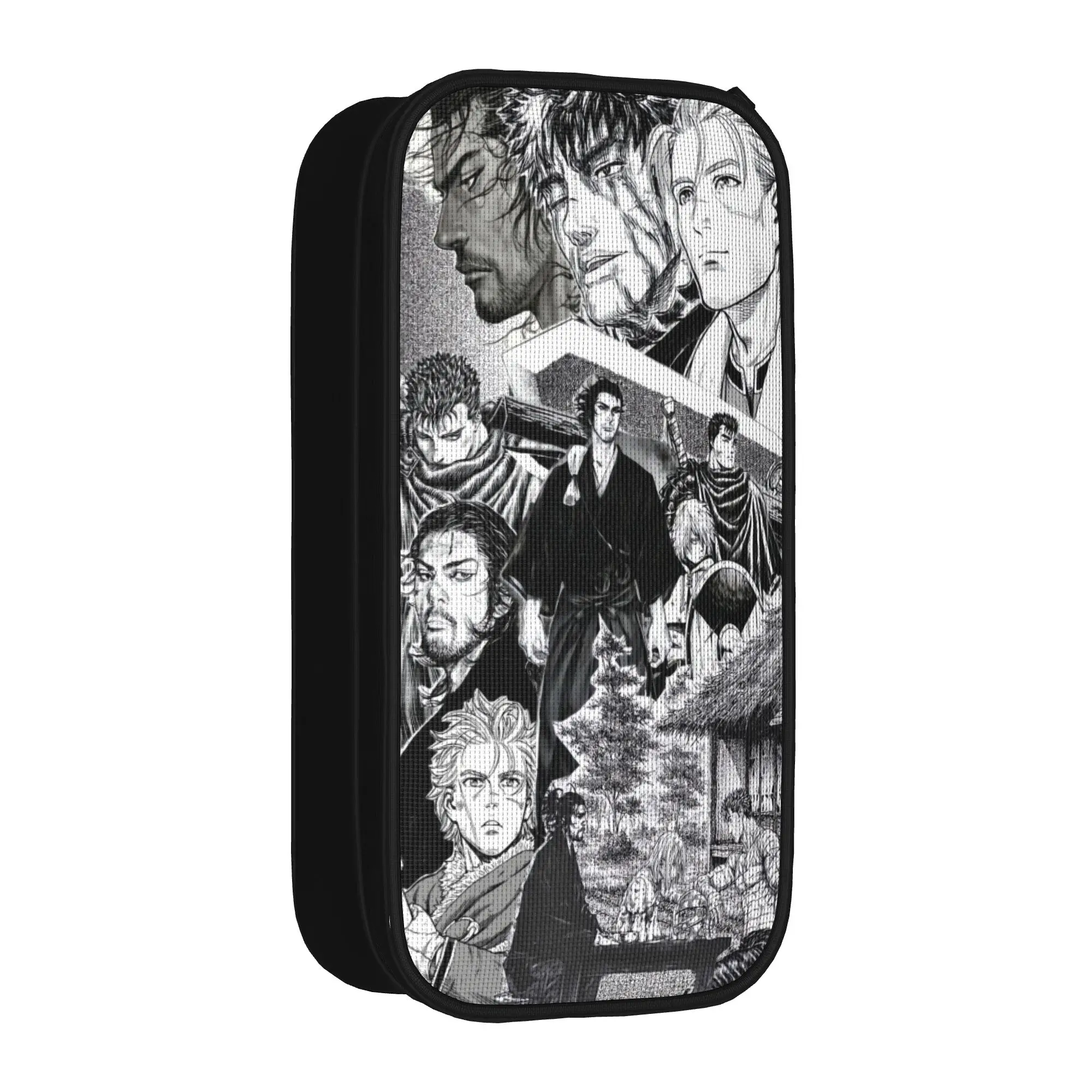 Vinland Saga Thorfinn Vinland Askeladd Anime Pencil Case  University Pencil Pouch Boy Girl Canvas Aesthetic School Pencil Cases