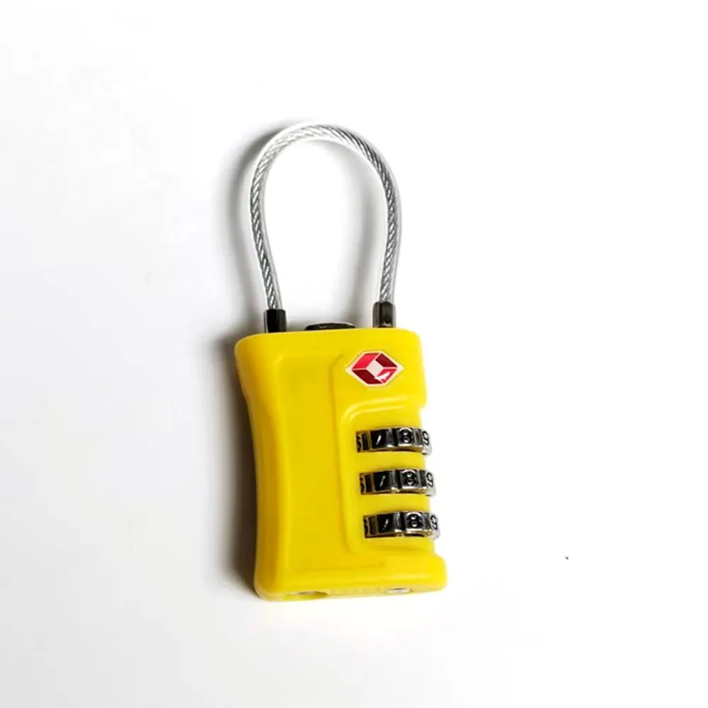New TSA Customs Colorful Code Lock for Travel Luggage Password Changeable Lock Contrast Color Design Padlock Cabinet Locker image 4