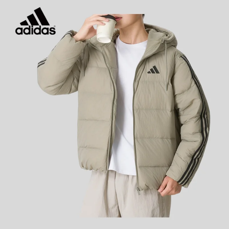 Adidas Down Jacket Men's 2026 Winter New Cold and Warm Sports Casual Jacket LF0179