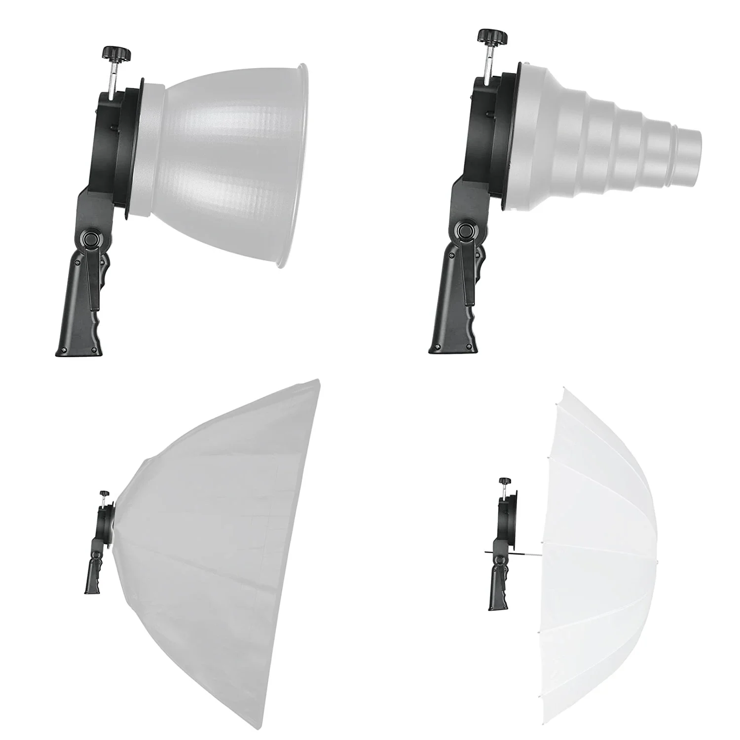 S-نوع سبيدليت قوس ل بونز يده قبضة فلاش حامل محول للضوء حامل سوفتبوكس سنوت استوديو ستروبي اكسسوارات