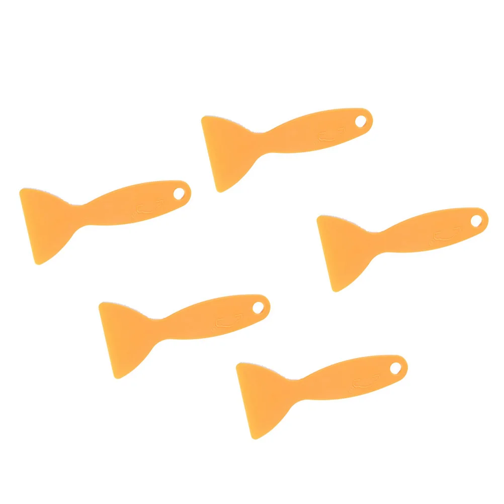 

5Pcs Premium Mini Glue Scraper Makrolon Based Even Glue Dispenser DIY Scraper Handwork Tool Set Reliable Performance